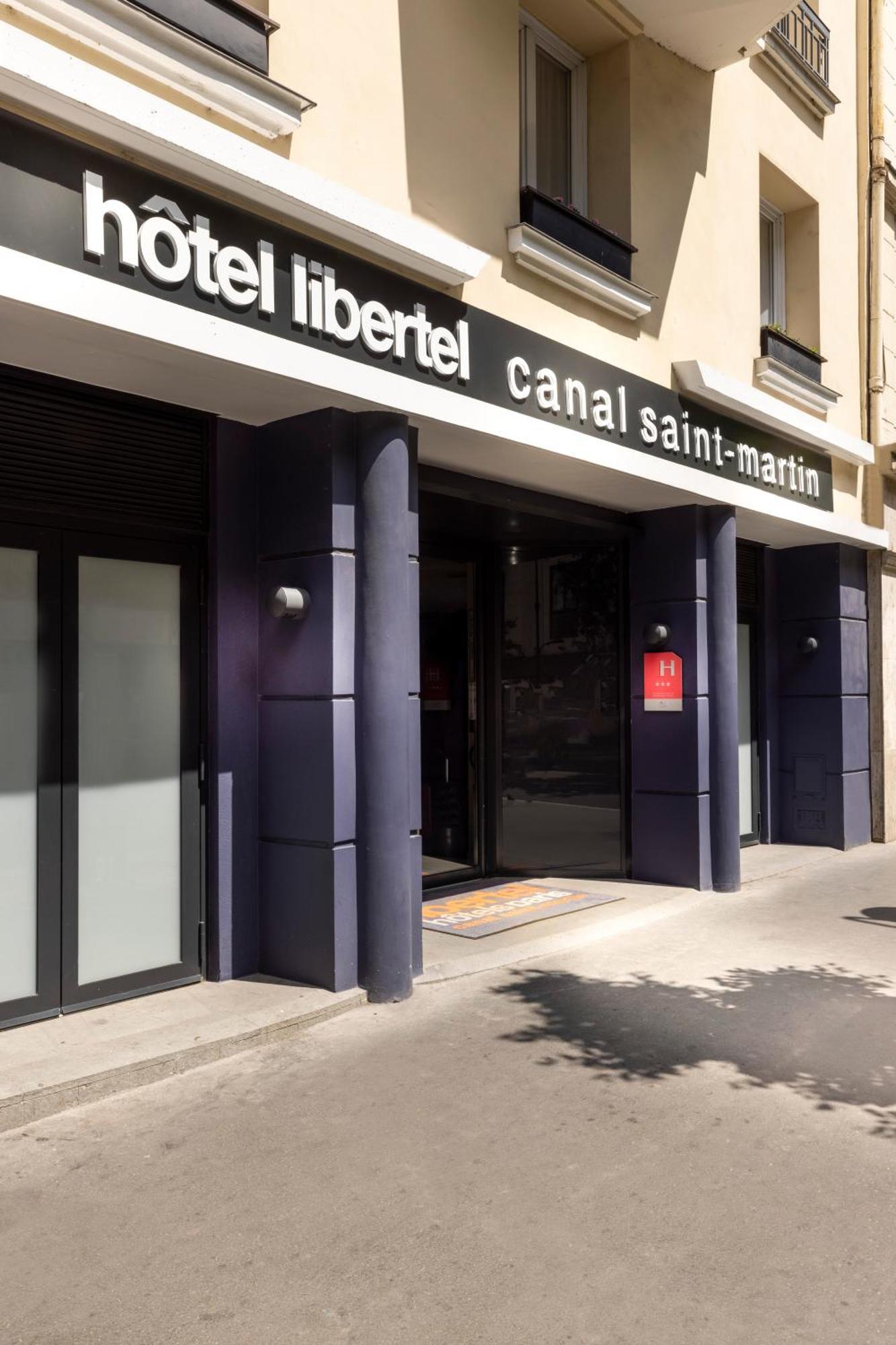 Libertel Canal Saint Martin Paris Exteriör bild