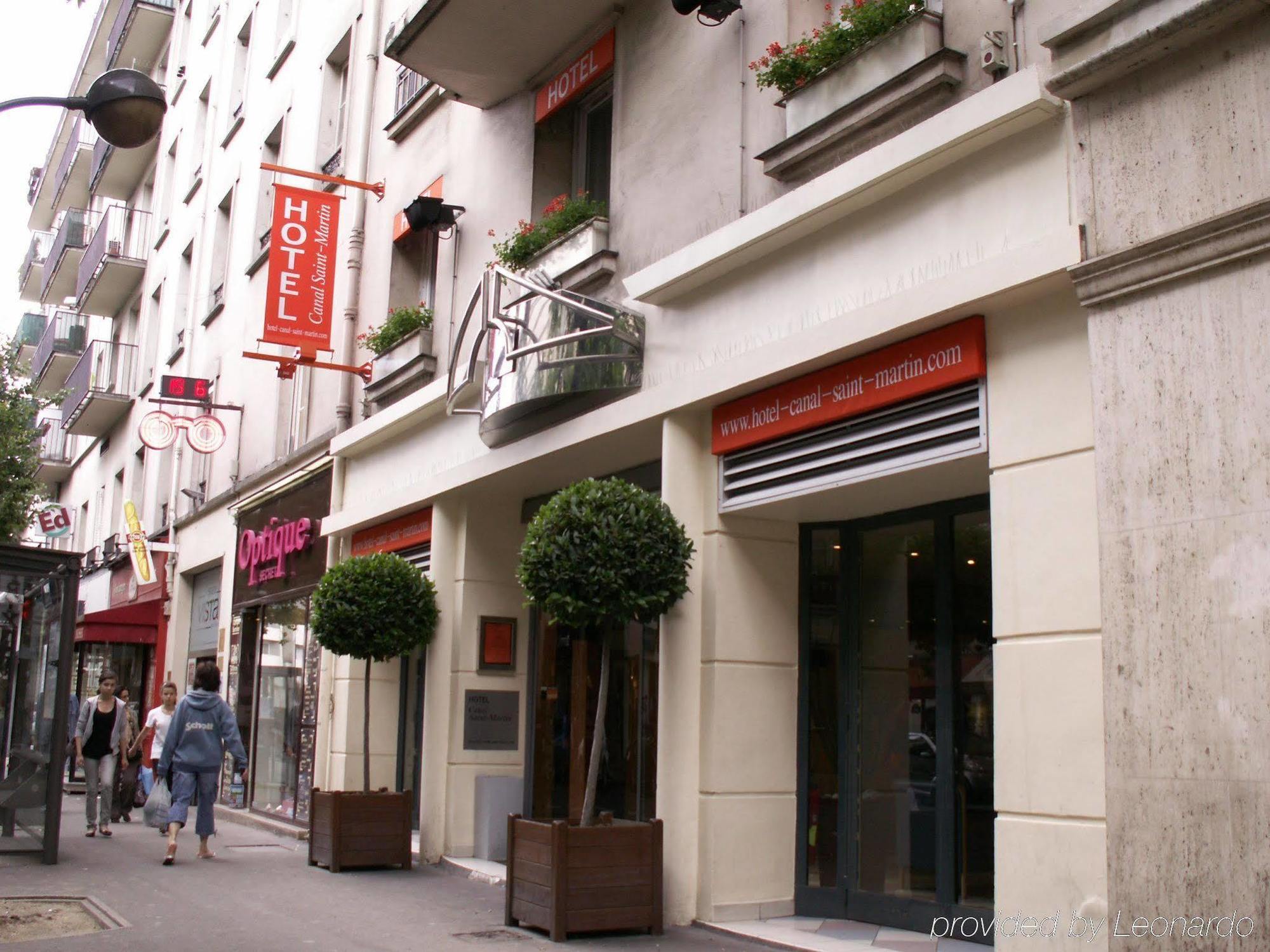 Libertel Canal Saint Martin Paris Exteriör bild